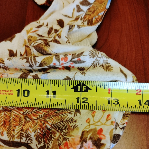 FREE PEOPLE Floral V-Neck Midi Dress S/XS (345) - Picture 8 of 10